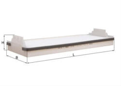 MAHLE Filtru habitaclu MAHLE LA154 (LA154)