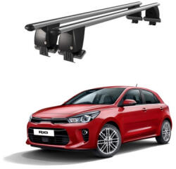  Bare transversale aluminiu pentru Kia Rio YB Hatchback 2017+ plafon neted (180126-9)