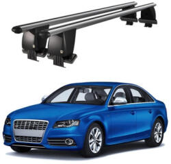  Bare transversale aluminiu pentru Audi A4 B8 8K 2007-2012, plafon neted (160526-6)