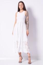 Pepe Jeans Ruha maxi áttört részletekkel fehér Naomi Pepe Jeans PL9537807 Xs (PL9537807 800)