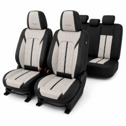 Carguard Huse auto premium 5 locuri Carguard Deluxe din piele ecologica perforata (HSA027)