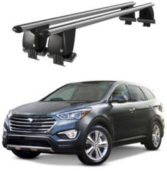  Bare transversale aluminiu pentru Hyundai Santa Fe DM 2012-2018, plafon neted (170526-22)
