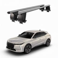  Bare transversale aluminiu pentru DS 4 Mk2 2021+ plafon neted, argintii/negre (160526-48)