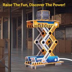 CubicFun - Puzzle 3D lift hidraulic 49 piese (CUDS1114h) - carlatoys