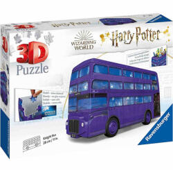 Ravensburger Puzzle 3D Harry Potter Autobuz, 216 Piese (RVS3D11158) - carlatoys