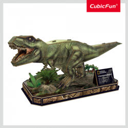 CubicFun - Puzzle 3D Tyrannosaurus Rex 52 Piese (CUDS1051h) - carlatoys