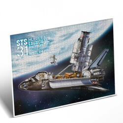 CubicFun - Puzzle Nasa - Hubble Space Telescope, 1000 Piese (CUDS1030h)