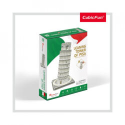 CubicFun Cubic Fun - Puzzle 3D Turnul Din Pisa (Nivel Mediu 27 Piese) (CUC241h) - carlatoys