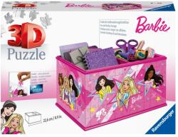 Ravensburger - Puzzle 3D cutie depozitare Barbie 216 piese (RVS3D11584) - carlatoys