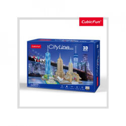 CubicFun Cubic Fun - Puzzle 3D New York 123 Piese (CUMC255h)