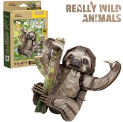 CubicFun - National Geographic Animale Salbatice Puzzle 3D Lenes cu trei degete 52 piese (CUDS1175h) - carlatoys