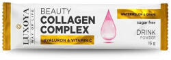 Luxoya Pudra de colagen complex cu hialuron si vitamina C Luxoya aroma pepene si struguri 15 gr (XTE203135)