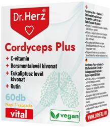 Dr. Herz Vital Capsule Cordyceps Plus+vitamina C Dr Herz 60 buc (XTE201805)