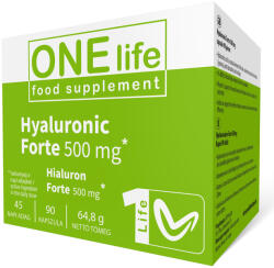 One Life Capsule cu acid hialuronic forte 500 mg si vitamina C One Life 90 buc (XTE203803)