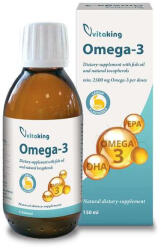 Vitaking Ulei de peste purificat Omega 3 Vitaking 150 ml (XTE203646)