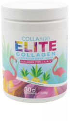 Collango Pudra de colagen 4 tipuri cu acid hialuronic Collango aroma ananas 339 gr (XTE203131)