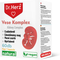 Dr. Herz Vital Capsule vegane pentru functionarea optima a rinichilor Dr Herz 60 buc (XTE204005)