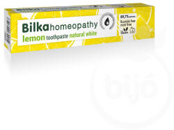 Bilka Pasta de dinti Bilka Homeopathy Lemon Whitening cu Xylitol 75ml (BIO315)