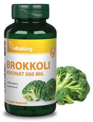 Vitaking Capsule vegane cu extract de broccoli 500 mg Vitaking 60 buc (XTE203649)