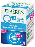 BÉRES Tablete coenzima Q10 60 mg Beres 30 buc (XTE203730)