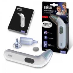 Braun Termometru pentru ureche Braun IRT 3030 ThermoScan 3 cu infrarosu (XTE201042)
