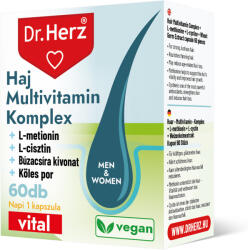 Dr. Herz Vital Capsule multivitamine pentru par Dr Herz 60 buc (BIO275)