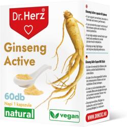 Dr. Herz Vital Capsule vegane cu ginseng activ Dr Herz 60 buc (XTE202438)
