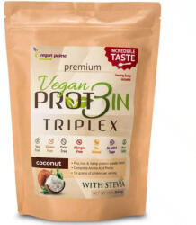 Netamin Pudra vegana proteine vegetale Protein Triplex cu stevie si cocos Netamin 550 gr (XTE203340)