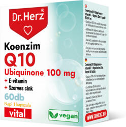 Dr. Herz Vital Capsule cu Coenzima Q10 60mg Dr Herz 60 buc (BIO267)