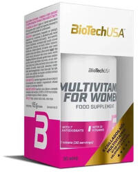 BioTechUSA Tablete multivitamine pentru femei BiotechUSA 60 buc (XTE203654)