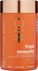 Nutriburst Vitamine gumate Nutriburst Premium Triple Immunity aroma fructe de padure 60 buc (XTE203208)