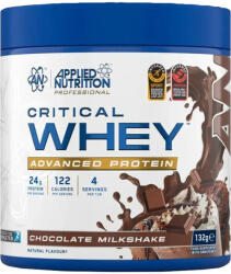 Applied Nutrition Critical Whey Protein 132 g, csokoládés tejturmix