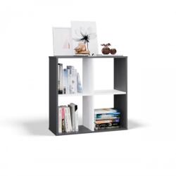  Malax 2x2 Polc Antracit/fehér