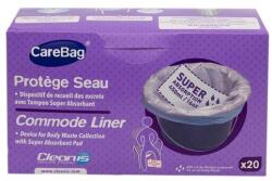  Sundo Carebag Higiénikus tasakok WC-ülőkékhez 20 db