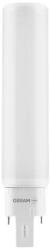 OSRAM Bec LED profesional OSRAM Dulux D LED EM & AC Mains, 9W/10W, Conector G24d-3 (cu 2 pini), inlocuieste un bec clasic de 26 W, Finisaj mat (4058075558601)
