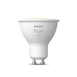 Philips Bec LED Philips Hue GU10, lumina alba calda, 2700K, 400 lm, 4.2W (8720169230170)
