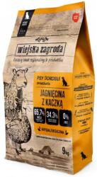 Wiejska Zagroda Felnőtt Kis Bárány Kacsával - Száraz Kutyaeledel - 9kg