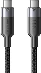  USB-C kabel na C Vention USB 3.2 5A 10Gbps 1m BK