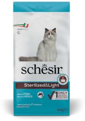 Schesir Adult Sterilized & Light halban gazdag száraz macskaeledel - 10 kg