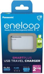 Panasonic Eneloop Smartplus BQ-CC87 akkumulátortöltő + 4x AA 2000 mAh (K-KJ87MCD40USB)