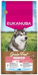 EUKANUBA Gabonamentes Senior Large Ocean Fish - száraz kutyatáp - 12 kg