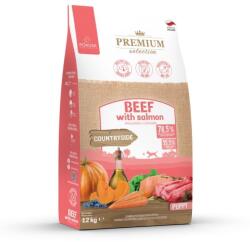  POKUSA Premium Selection Puppy marhahúsos és lazacos száraz kutyatáp - 12 kg