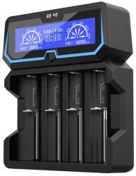  XTAR X4 Li-ion 18650 hengeres akkumulátortöltő