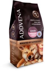 ADDVENA Boosted by superfoods Junior Közepes/Nagy Marhahúsos - száraz kutyatáp - 10kg