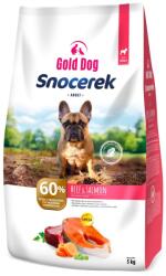  GOLD DOG Snocerek Kistestű marhahúsos és lazacos száraz kutyatáp - 5kg