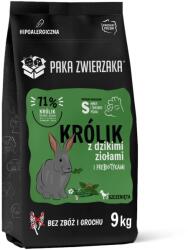 Paka Zwierzaka Kölyökkutya Nyúl vadfűszerekkel S - száraz kutyatáp - 9kg