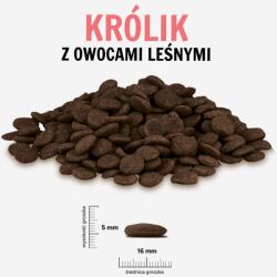 Paka Zwierzaka Mono Rabbit erdei gyümölcsökkel L - száraz kutyatáp - 1.5kg