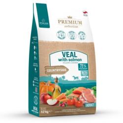  POKUSA Prémium Válogatás Borjúhús Lazaccal Felnőtt Kutyáknak - Száraz Eledel - 12kg