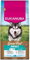 EUKANUBA Gabonamentes felnőtt nagytestű óceáni hal - száraz kutyatáp - 12 kg