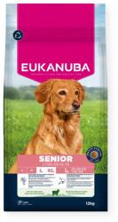 EUKANUBA Senior L XL bárányhúsban és rizzsel gazdagított száraz kutyaeledel - 12 kg